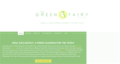 Desktop Screenshot of greenfairyclean.com